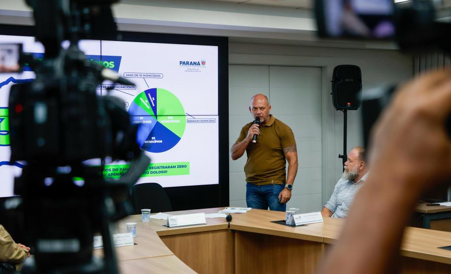 Furtos e roubos atingem menor patamar da história; apreensão de drogas aumenta no Paraná Foto: Gabriel Rosa/AEN