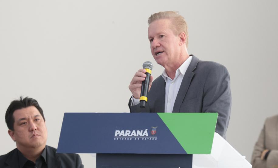 O vice-governador Darci Piana entrega nesta quarta-feira (19) 70 novos veículos modelo Renault Duster para a Agência de Defesa Agropecuária (Adapar). Foto: Geraldo Bubniak/AEN