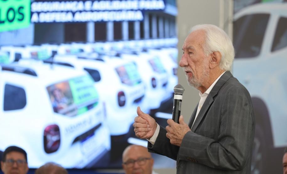 O vice-governador Darci Piana entrega nesta quarta-feira (19) 70 novos veículos modelo Renault Duster para a Agência de Defesa Agropecuária (Adapar). Foto: Geraldo Bubniak/AEN