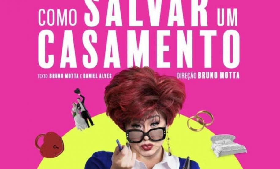 Centro Cultural Teatro Guaíra - Como Salvar um Casamento – Na peça, a atriz Nany People interpreta uma coach de relacionamentos, pronta para dar pitacos sobre a vida a dois; ao final, Nany vai ler pedidos de conselhos amorosos do público. Foto: Divulgação