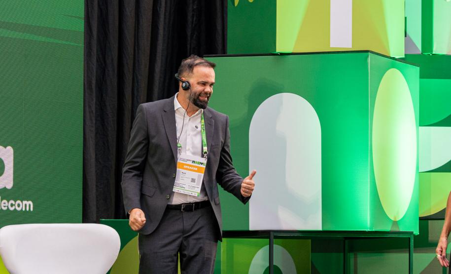 Educação do Paraná destaca avanços em conectividade e inteligência artificial no 6° Smart City Expo Curitiba Foto: Lucas Fermin/SEED