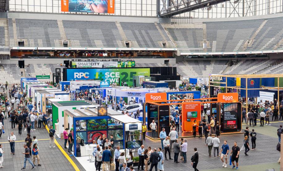 Educação do Paraná destaca avanços em conectividade e inteligência artificial no 6° Smart City Expo Curitiba Foto: Lucas Fermin/SEED