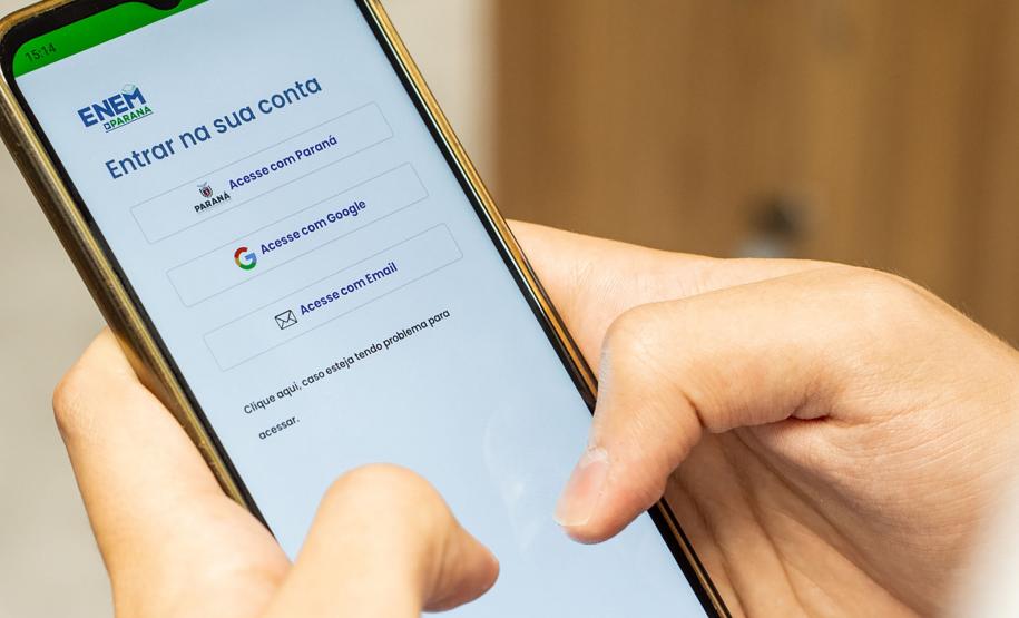 Governo lança plataforma digital Enem Paraná para incentivar ingresso no ensino superior
