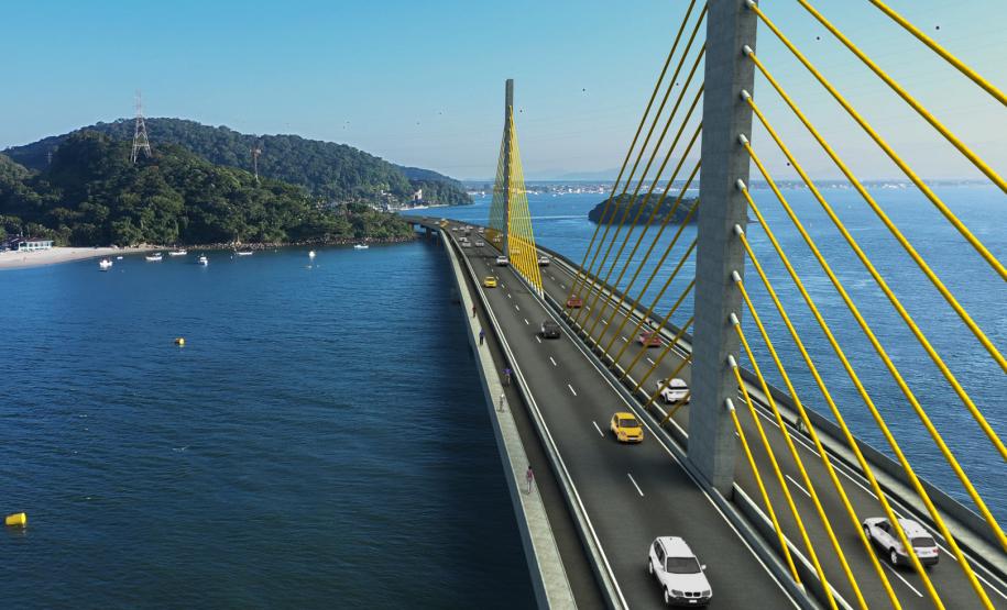 2 mil toneladas de aço, sapo raro e muito gelo na obra: as curiosidades da Ponte de Guaratuba