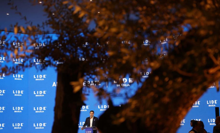 O governador Carlos Massa Ratinho Junior destacou os avanços que o Paraná alcançou nos últimos anos em diferentes áreas em um encontro empresários nesta terça-feira (25), em Brasília.