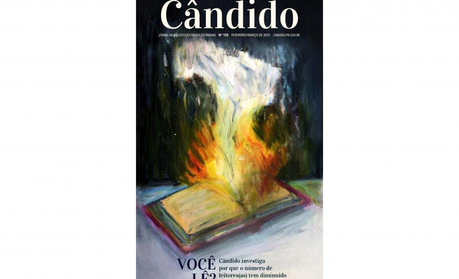 Biblioteca Pública do Paraná (BPP) - “Cândido” discute leitura no Brasil na edição de março – O jornal “Cândido” lança a edição n.º 159, uma produção especial com mais conteúdos e novidades. A leitura no Brasil é o tema principal, com duas reportagens e uma entrevista sobre o assunto Foto: Biblioteca Pública do Paraná -BPP