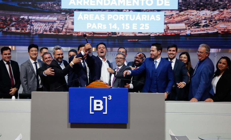 Leilões na B3: Paraná é primeiro Estado do Brasil a ter porto com área 100% regularizada