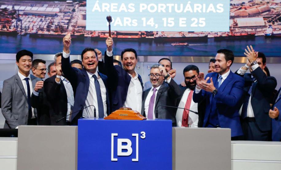 Leilões na B3: Paraná é primeiro Estado do Brasil a ter porto com área 100% regularizada