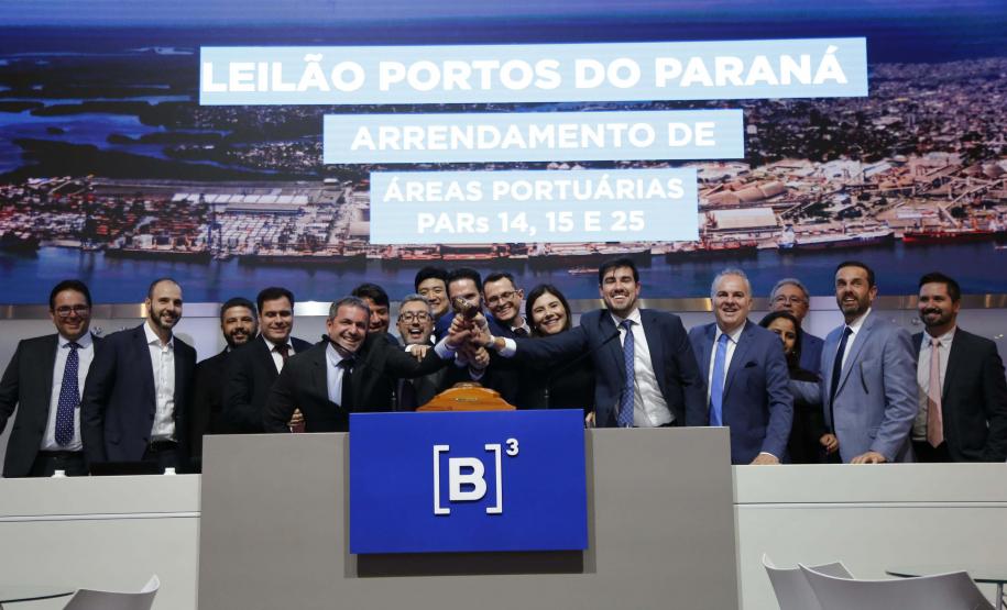 Leilões na B3: Paraná é primeiro Estado do Brasil a ter porto com área 100% regularizada