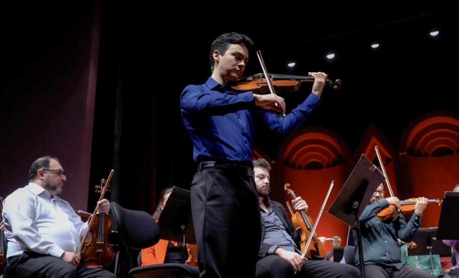 Famílias, movimentos, disposição no palco: confira como funciona uma orquestra sinfônica Foto: Arnaldo Neto/AEN