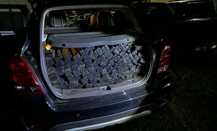 Com aumento de 155%, Paraná bate recorde de apreensão de drogas no 1º trimestre Foto: SESP