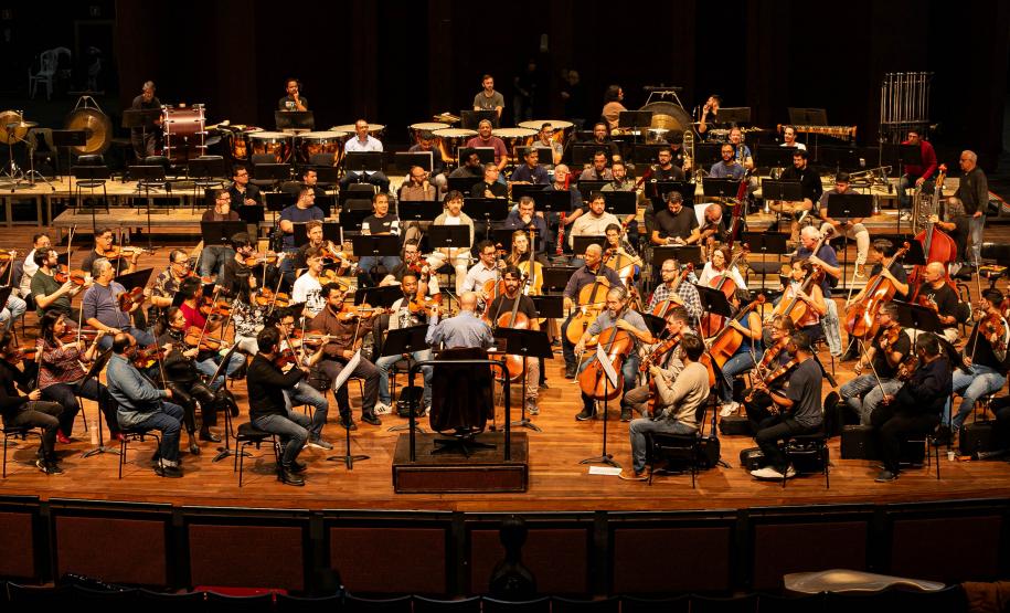 Famílias, movimentos, disposição no palco: confira como funciona uma orquestra sinfônica Foto: Roberto Dziura Jr/AEN