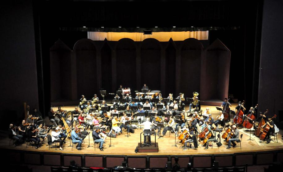 Famílias, movimentos, disposição no palco: confira como funciona uma orquestra sinfônica Foto: Anderson Tozato/SEEC