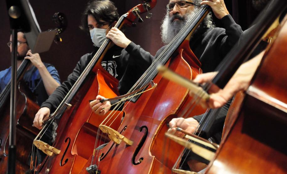 Famílias, movimentos, disposição no palco: confira como funciona uma orquestra sinfônica Foto: Anderson Tozato/SEEC