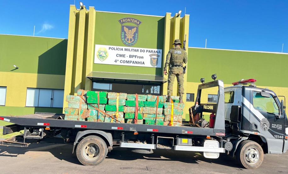 Com aumento de 155%, Paraná bate recorde de apreensão de drogas no 1º trimestre Foto: SESP