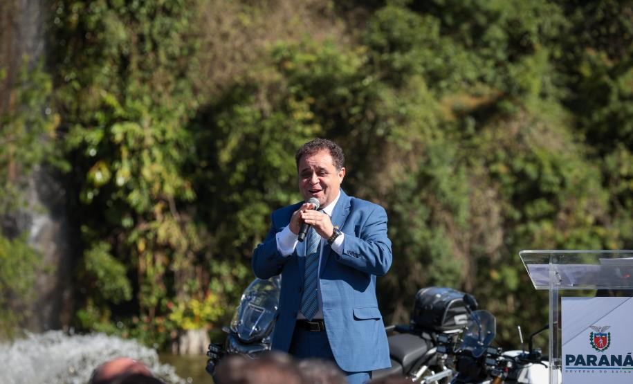 Investimento de R$ 63 milhões: Ratinho Junior entrega 431 motos e viaturas para a PMPR Foto: Jonathan Campos/AEN Foto: Geraldo Bubniak/AEN Foto: Geraldo Bubniak/AEN Foto: Geraldo Bubniak/AEN Foto: Geraldo Bubniak/AEN Foto: Geraldo Bubniak/AEN O governador Carlos Massa Ratinho Junior entrega nesta terça-feira (17) 431 novos veículos para a Polícia Militar. São 209 motocicletas e 222 automóveis para diversas unidades, na Pedreira Paulo Leminski, em Curitiba. Foto: Geraldo Bubniak/AEN O governador Carlos