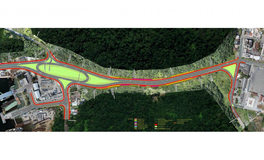 Ponte de Guaratuba chega a 60% de execução com avanço nas obras dos acessos