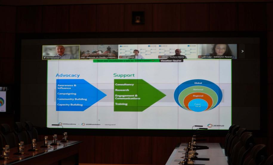 Parceria entre Paraná e OCDE dará origem a novo relatório sobre avanços dos ODS