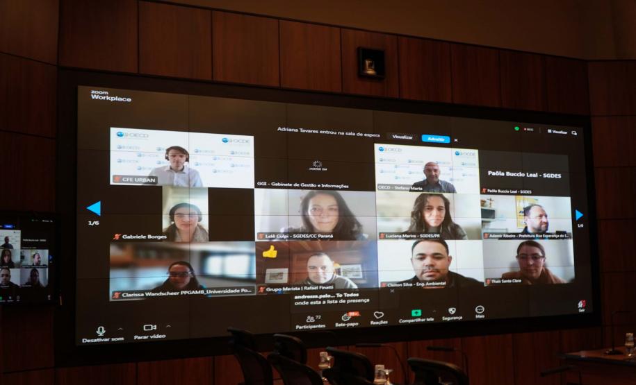 Parceria entre Paraná e OCDE dará origem a novo relatório sobre avanços dos ODS