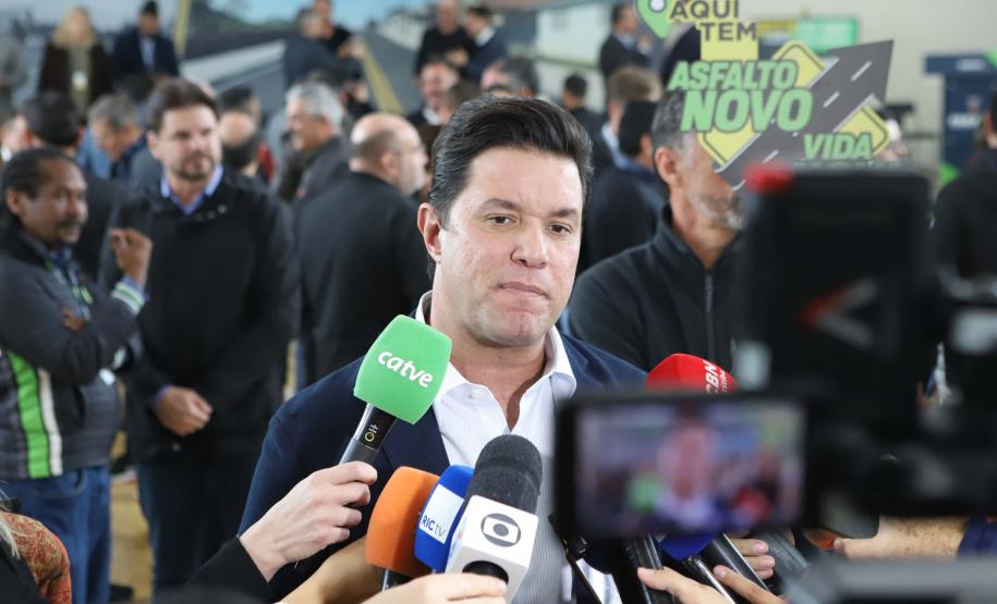 Estado amplia Asfalto Novo, Vida Nova para municípios com cerca de 100 mil habitantes Foto: Ari Dias/AEN