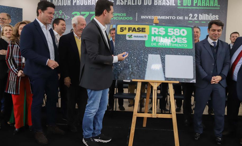 Estado amplia Asfalto Novo, Vida Nova para municípios com cerca de 100 mil habitantes Foto: Ari Dias/AEN