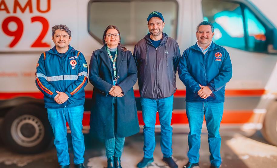 Paraná inicia Fase 1 do SAMU Mobile no Oeste do Estado Foto: Consamu