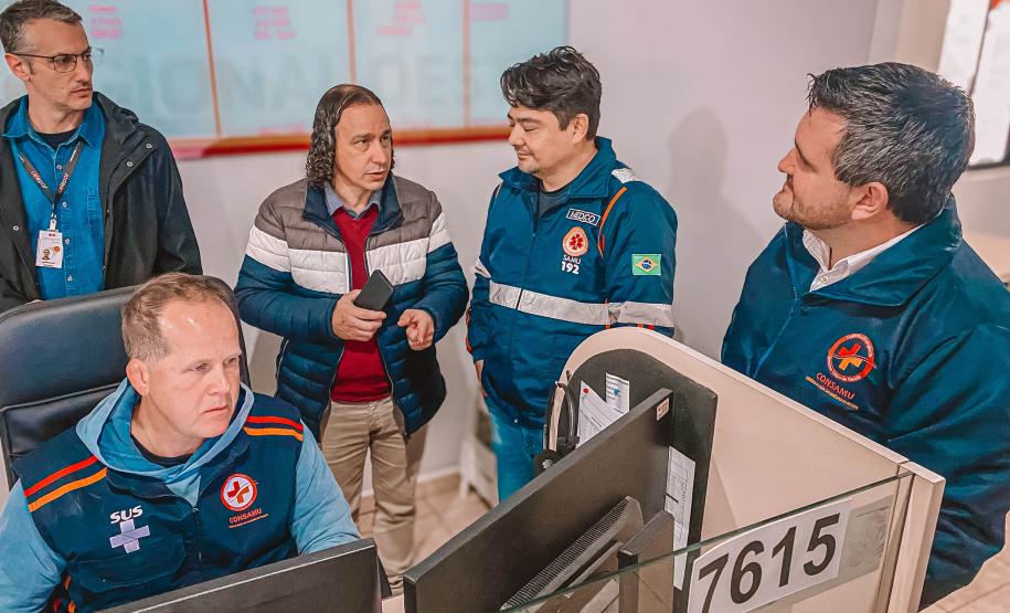 Paraná inicia Fase 1 do SAMU Mobile no Oeste do Estado Foto: Consamu