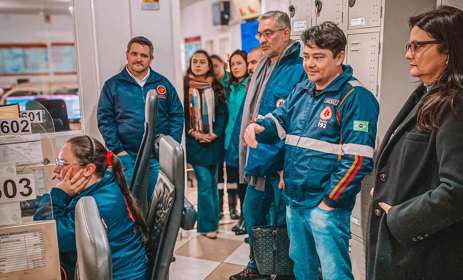 Paraná inicia Fase 1 do SAMU Mobile no Oeste do Estado Foto: Consamu