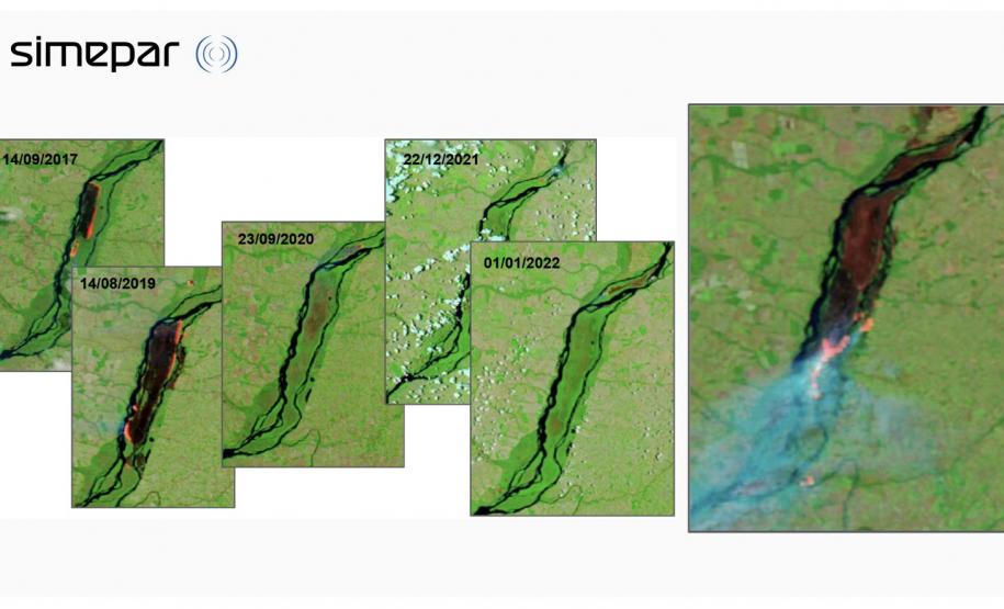 Plataforma do Simepar ajuda no combate a incêndios ao detectar focos de calor