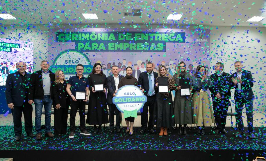 Selo Solidário: Governo do Paraná certifica empresas com práticas sociais e sustentáveis