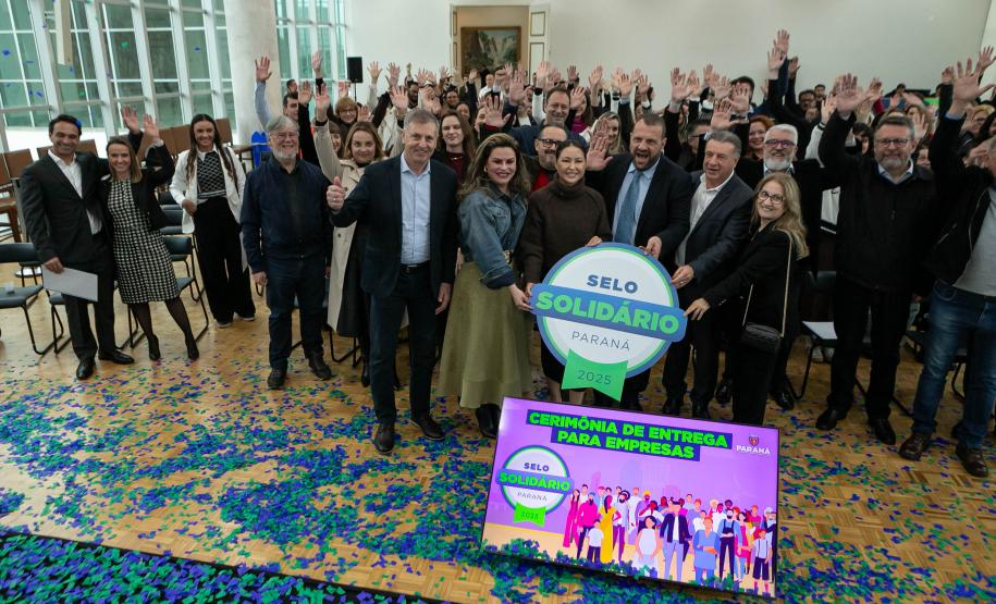 Selo Solidário: Governo do Paraná certifica empresas com práticas sociais e sustentáveis