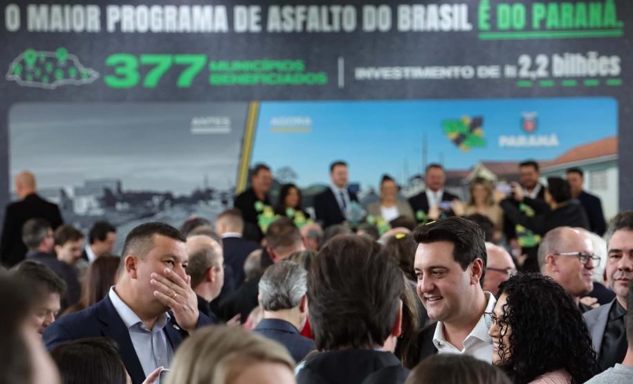 Estado amplia Asfalto Novo, Vida Nova para municípios com cerca de 100 mil habitantes Foto: Jonathan Campos/AEN