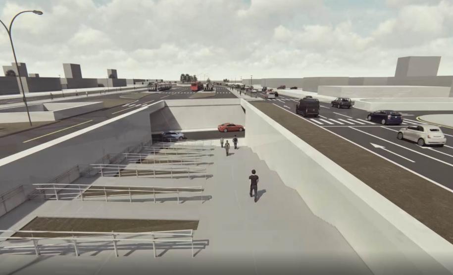 Em parceria com o Estado, Prefeitura de Curitiba lança edital das trincheiras da Linha Verde