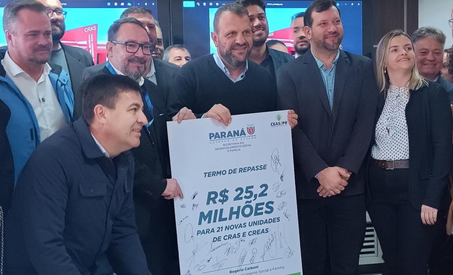 Investimento de R$ 25,2 milhões fortalece assistência social em 21 municípios do Paraná
