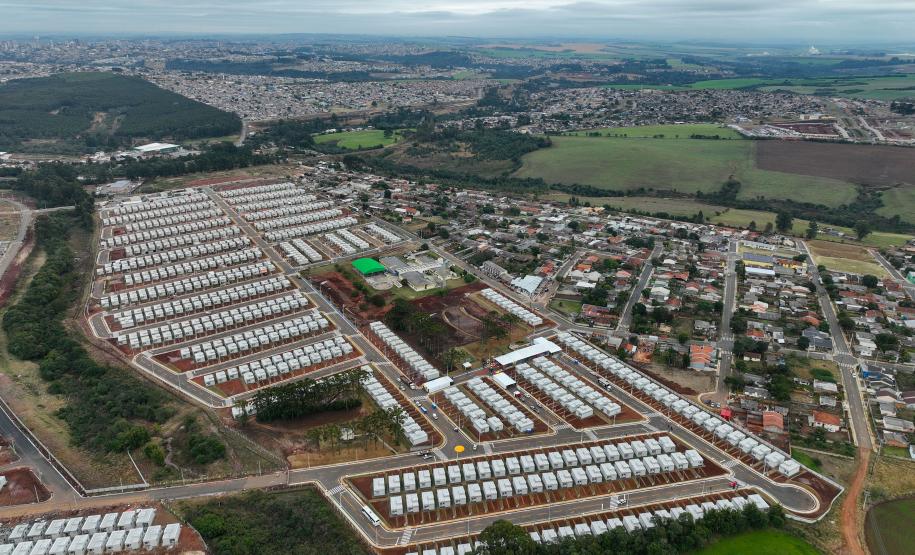 Construído com apoio do Estado, bairro planejado de Ponta Grossa recebe 293 novos moradores Foto: Ricardo Ribeiro/AEN