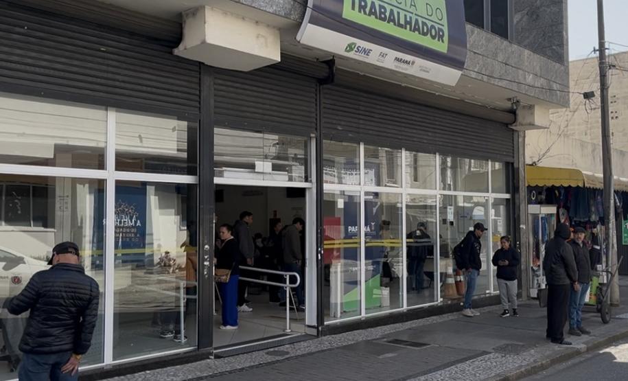 Paraná lidera geração de empregos pela rede Sine no primeiro semestre