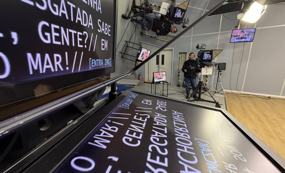 Pela 1ª vez na história, TV Paraná Turismo terá programação 100% produzida no Estado Foto: Ivan Marcos / TV Paraná Turismo