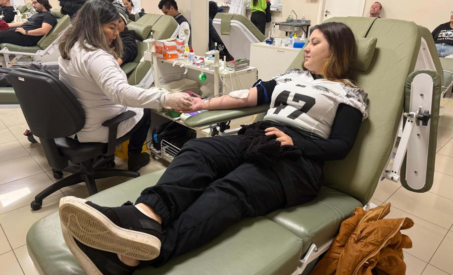 Paraná registra mais de 22 mil doações de sangue na campanha do Junho Vermelho