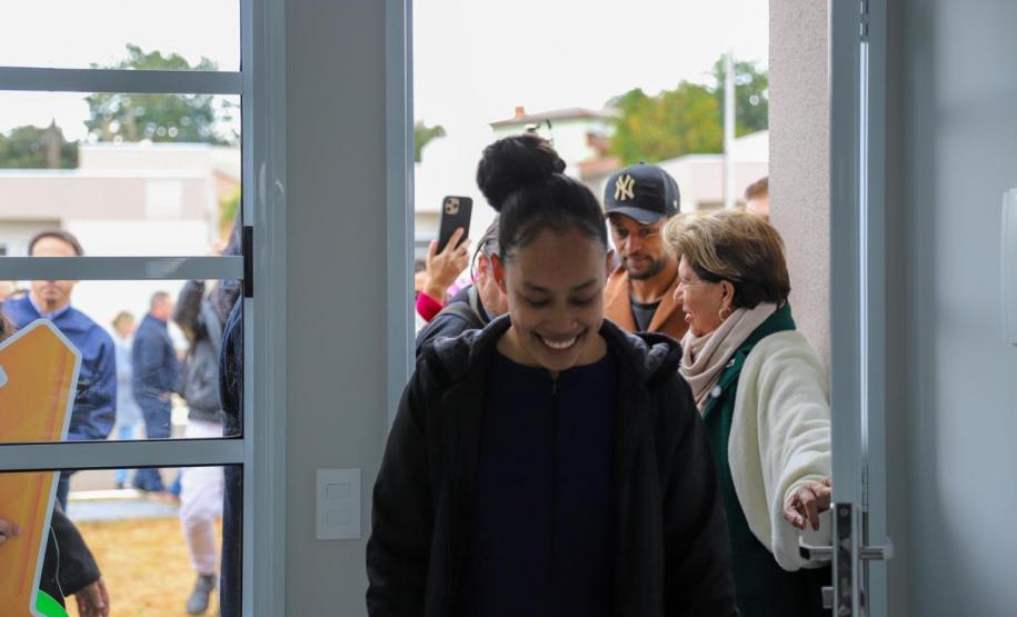 Construído com apoio do Estado, bairro planejado de Ponta Grossa recebe 293 novos moradores Foto: Igor Jacnto/Vice-Governadoria