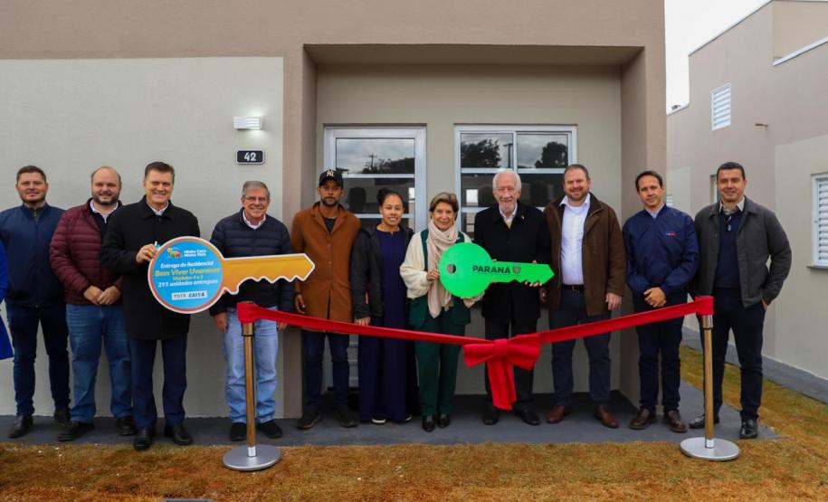 Construído com apoio do Estado, bairro planejado de Ponta Grossa recebe 293 novos moradores Foto: Igor Jacnto/Vice-Governadoria