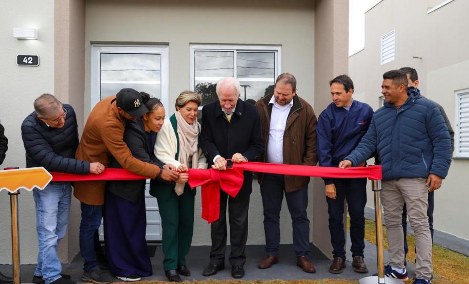 Construído com apoio do Estado, bairro planejado de Ponta Grossa recebe 293 novos moradores Foto: Igor Jacnto/Vice-Governadoria