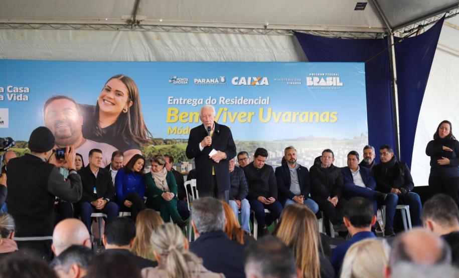 Construído com apoio do Estado, bairro planejado de Ponta Grossa recebe 293 novos moradores Foto: Igor Jacnto/Vice-Governadoria
