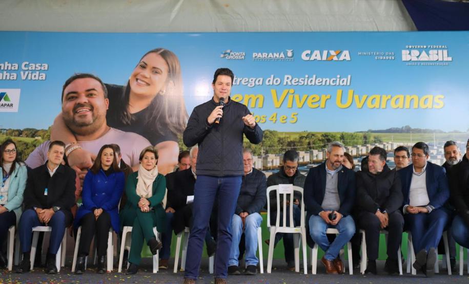 Construído com apoio do Estado, bairro planejado de Ponta Grossa recebe 293 novos moradores Foto: Igor Jacnto/Vice-Governadoria