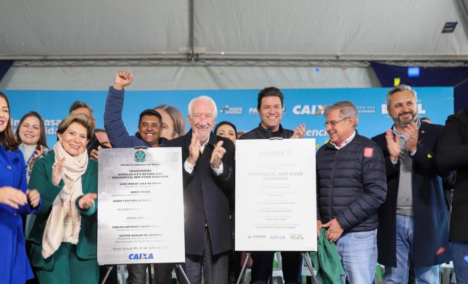 Construído com apoio do Estado, bairro planejado de Ponta Grossa recebe 293 novos moradores Foto: Igor Jacnto/Vice-Governadoria
