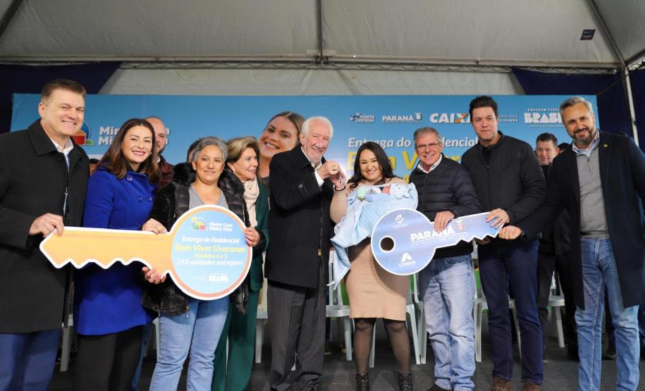 Construído com apoio do Estado, bairro planejado de Ponta Grossa recebe 293 novos moradores Foto: Igor Jacnto/Vice-Governadoria