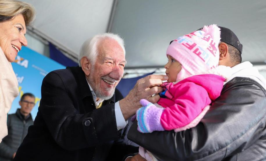 Construído com apoio do Estado, bairro planejado de Ponta Grossa recebe 293 novos moradores Foto: Igor Jacnto/Vice-Governadoria
