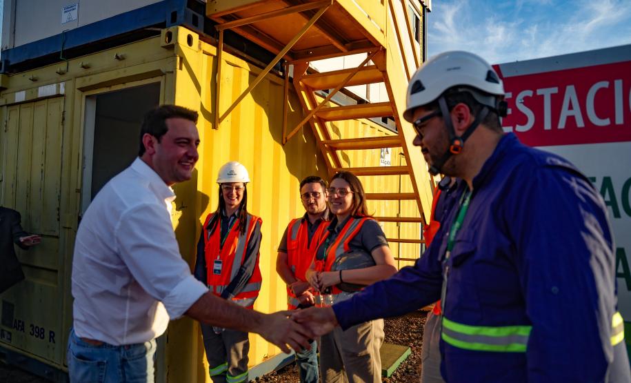 Ratinho Junior visita cooperativa que está investindo R$ 700 milhões em Pato Branco