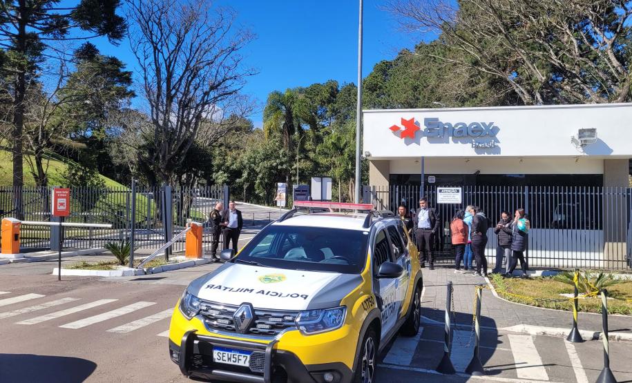 Segurança Pública do Paraná presta atendimento em explosão de fábrica em Quatro Barras