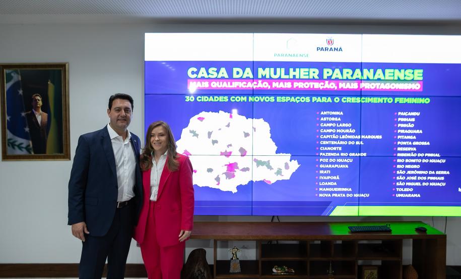 Paraná investe R$ 64,5 milhões para construir Casas da Mulher Paranaense em 30 cidades
