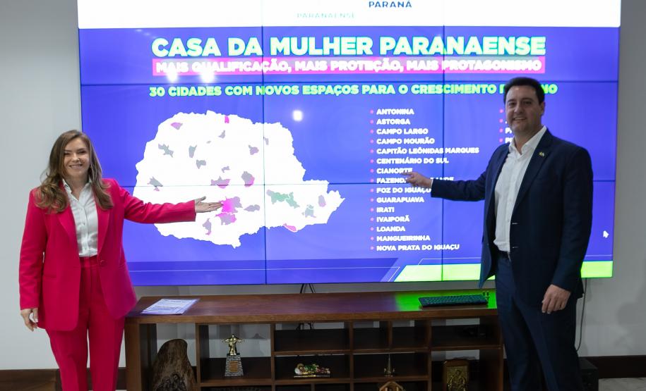 Paraná investe R$ 64,5 milhões para construir Casas da Mulher Paranaense em 30 cidades